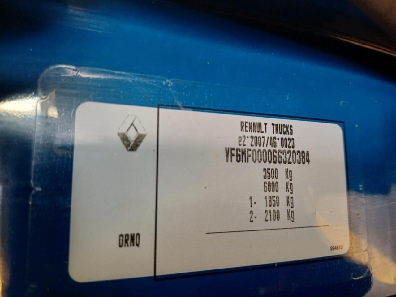 Renault MASTER Red 150-35 L1H2 Euro 6 58.000 Km Ac 12-20