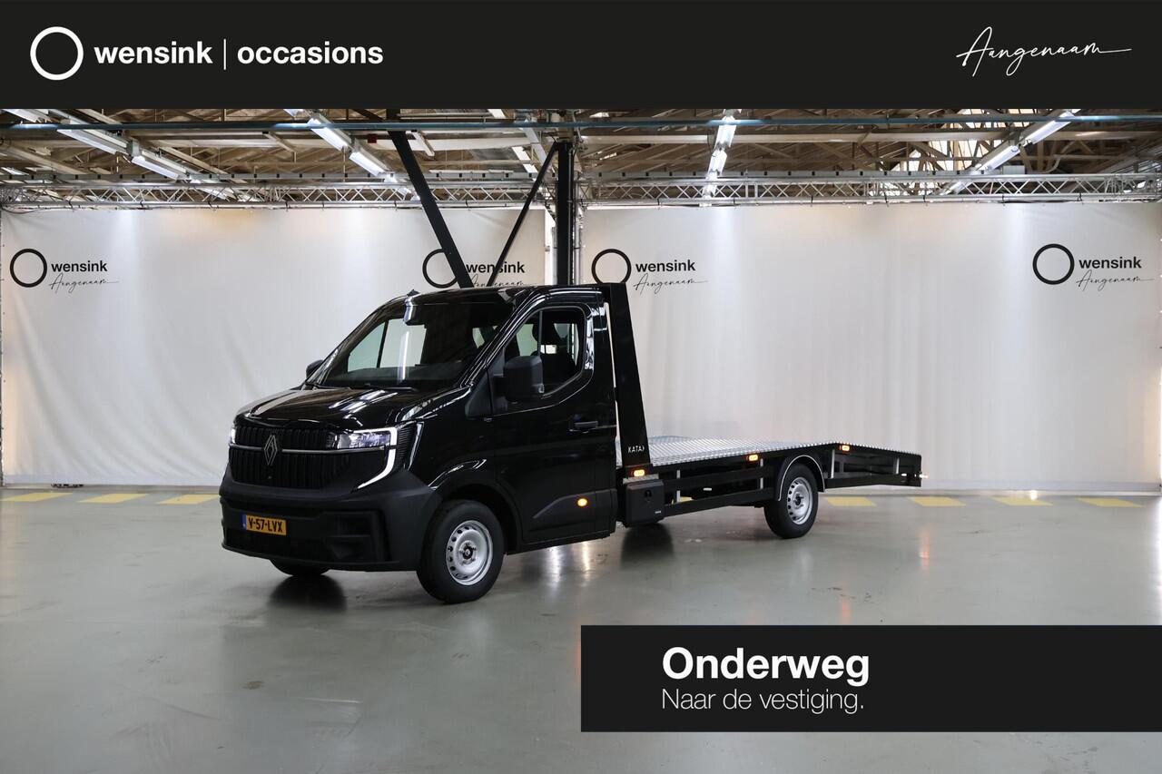 Renault MASTER T35 2.0 dCi | 170 PK | L3 H1 | OPRIJWAGEN | NIEUW MODEL | AUTOTRANSPORTER | LIER | TREKHAAK | CARPLAY | ANDROID AUTO | AIRCO | CRUISE | LICHT-/REGENSENSOR | LED | 3-ZITS | OPRIJPLATEN | 1200KG LAADVERMOGEN