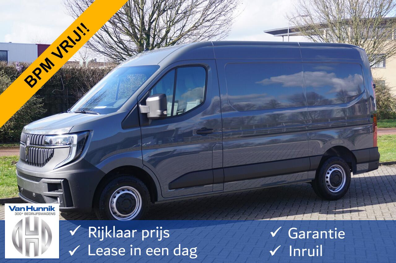 Renault MASTER T35 170PK L2H2 BPM VRIJ!! 10" R-Link Navi, Camera, LED, 270° Deur!! NR. 966