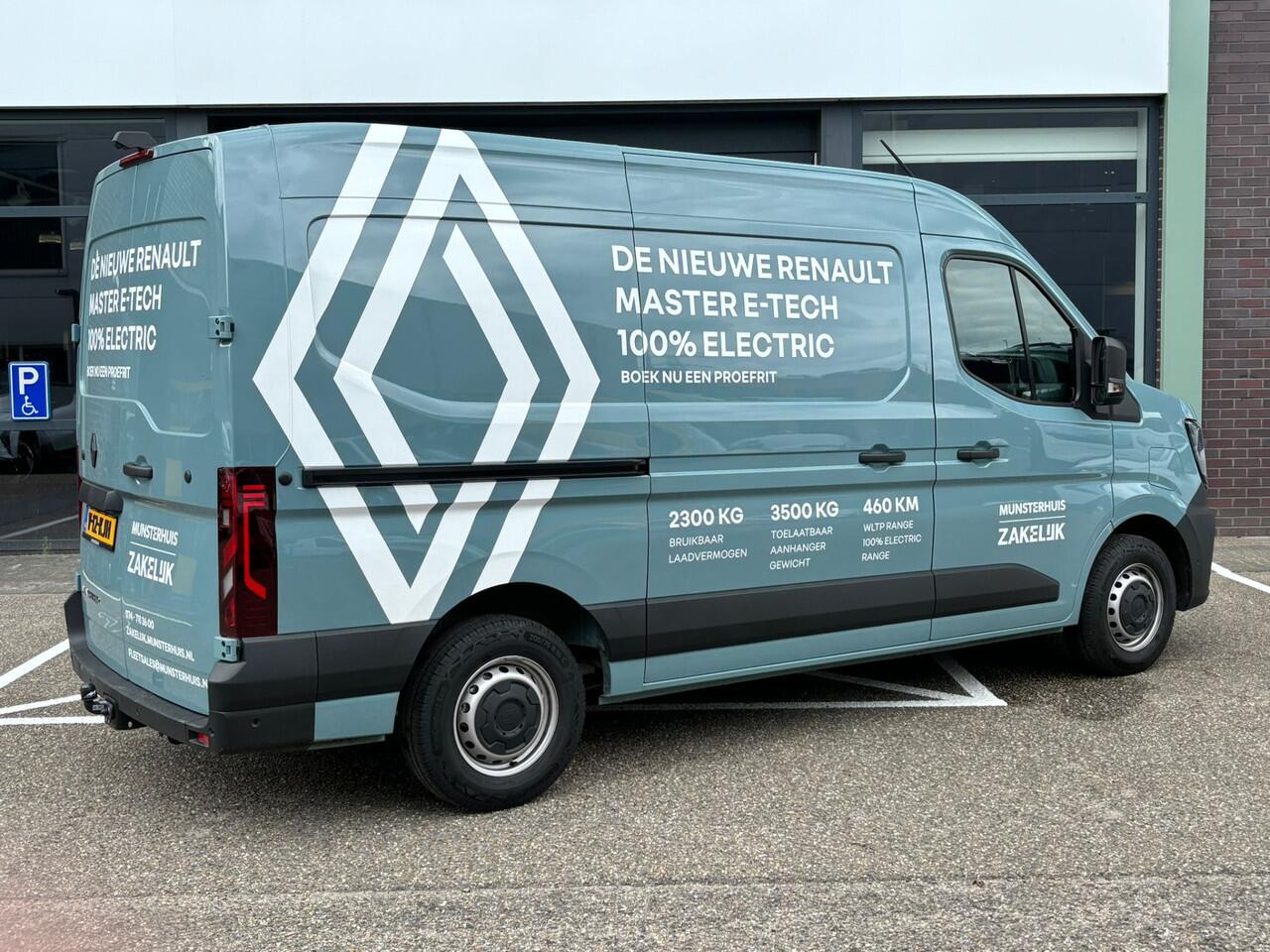 Renault MASTER E-Tech T35 L2H2 Advance long range 87 kWh - Demo - Direct beschikbaar -