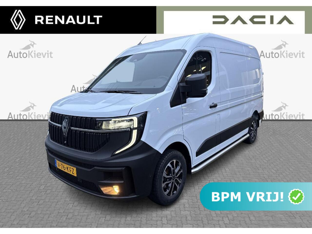 Renault MASTER T35 2.0 dCi 150 L2H2 Advance - Demo / Lm velgen / Side-bars / betimmering / vierseizoenbanden / camera / reservewiel / draadloze oplader voor smartphone met Qi-charge