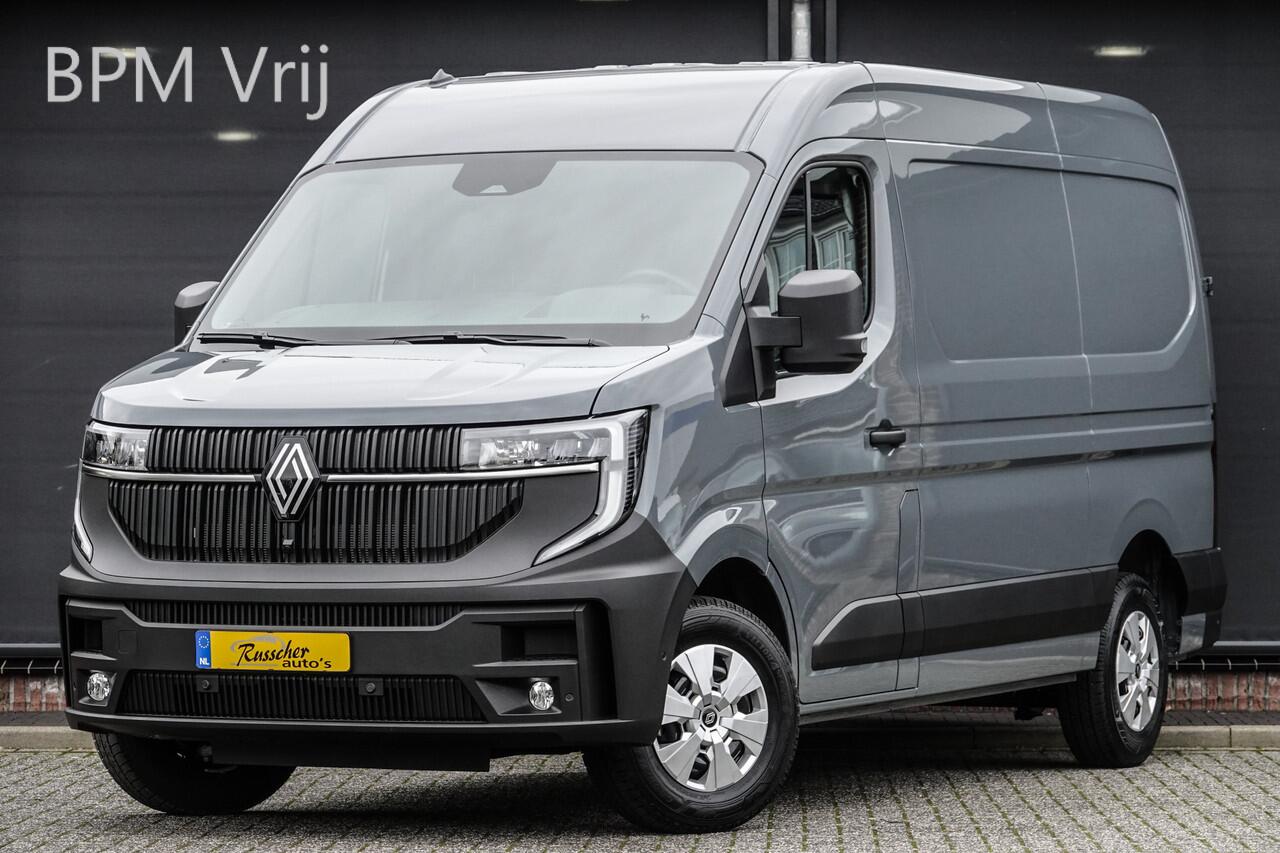 Renault MASTER T35 | L2H2 | 2.0Dci 150Pk | Stoel-Bank | Achteruitrijcamera | LED | Urban Grey