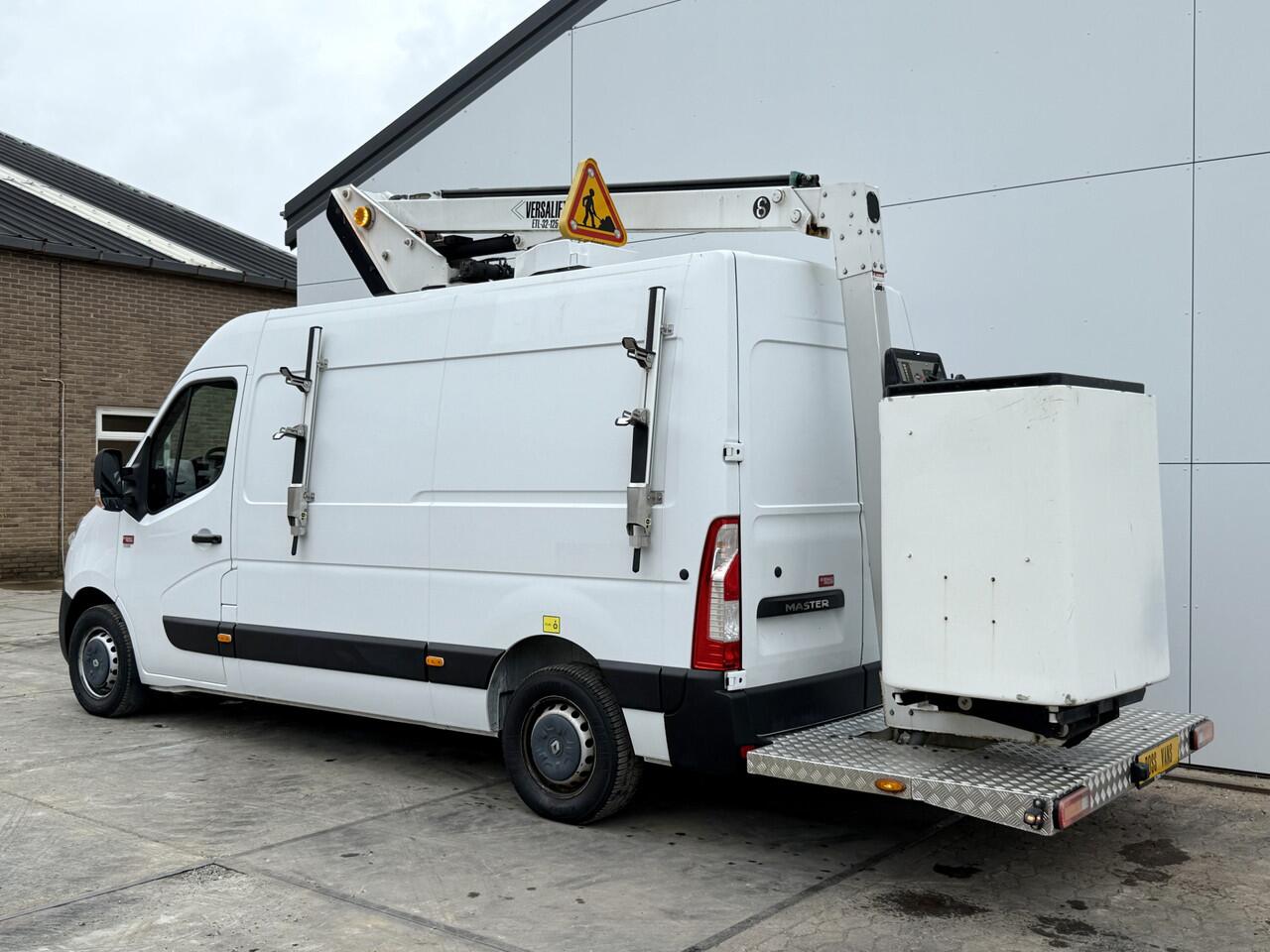 Renault MASTER 130pk T35 2.3 DCi Hoogwerker Hubarbeitsbühne 12,5 Meter Versalift Airco Cruise Control