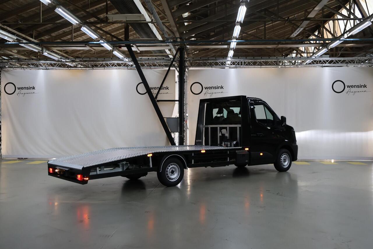 Renault MASTER T35 2.0 dCi | 170 PK | L3 H1 | OPRIJWAGEN | NIEUW MODEL | AUTOTRANSPORTER | LIER | TREKHAAK | CARPLAY | ANDROID AUTO | AIRCO | CRUISE | LICHT-/REGENSENSOR | LED | 3-ZITS | OPRIJPLATEN | 1200KG LAADVERMOGEN