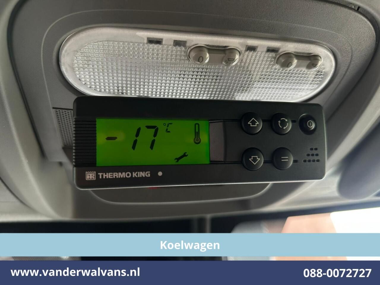 Renault MASTER 2.3 dCi 136pk L2H2 Koelwagen Thermoking V-300 MAX Vriezen -20°C tot verwarmen + 20°C Dag + Nacht Euro6 Airco | Navigatie Camera, 2500kg Trekhaak, Cruisecontrol, LED, Parkeersensoren, Bijrijdersbank