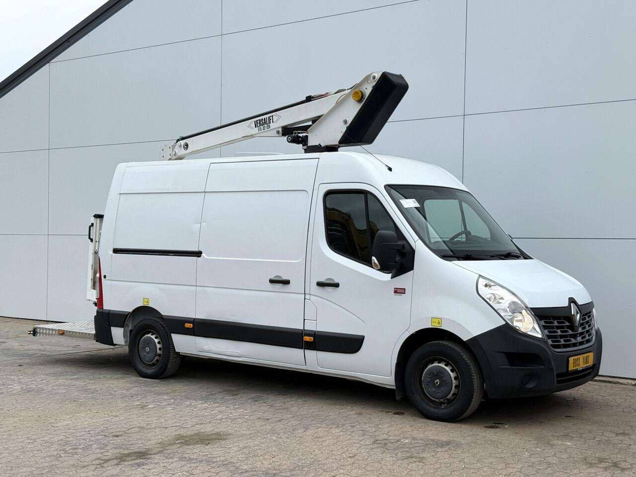 Renault MASTER 130pk T35 2.3 DCi Hoogwerker Hubarbeitsbühne 12,5 Meter Versalift Airco Cruise Control