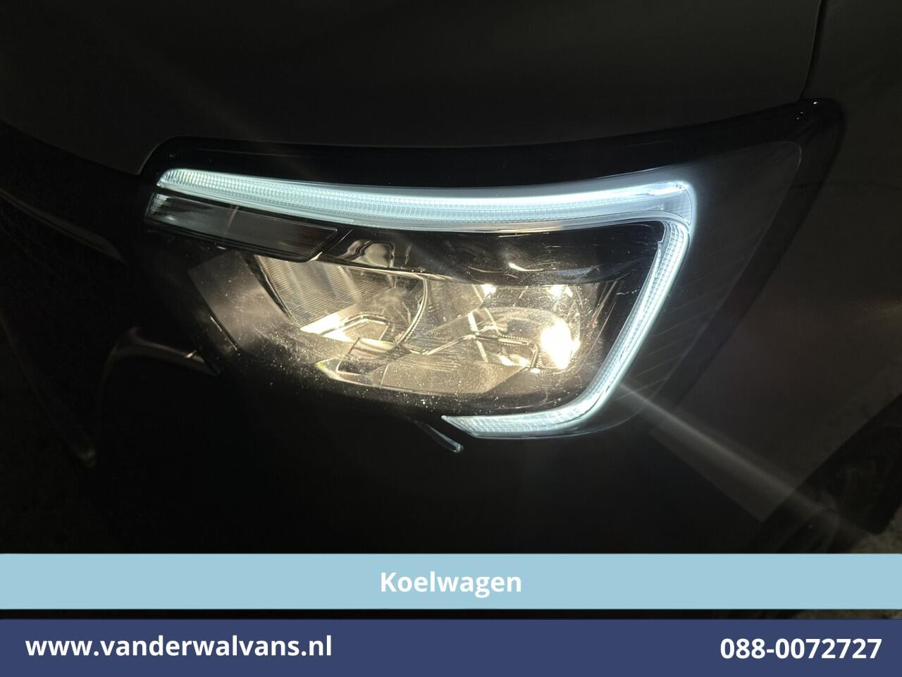 Renault MASTER 2.3 dCi 136pk L2H2 Koelwagen Thermoking V-300 MAX Vriezen -20°C tot verwarmen + 20°C Dag + Nacht Euro6 Airco | Navigatie, Camera, 2500kg Trekhaak, LED, Cruisecontrol, Parkeersensoren, Bijrijdersbank