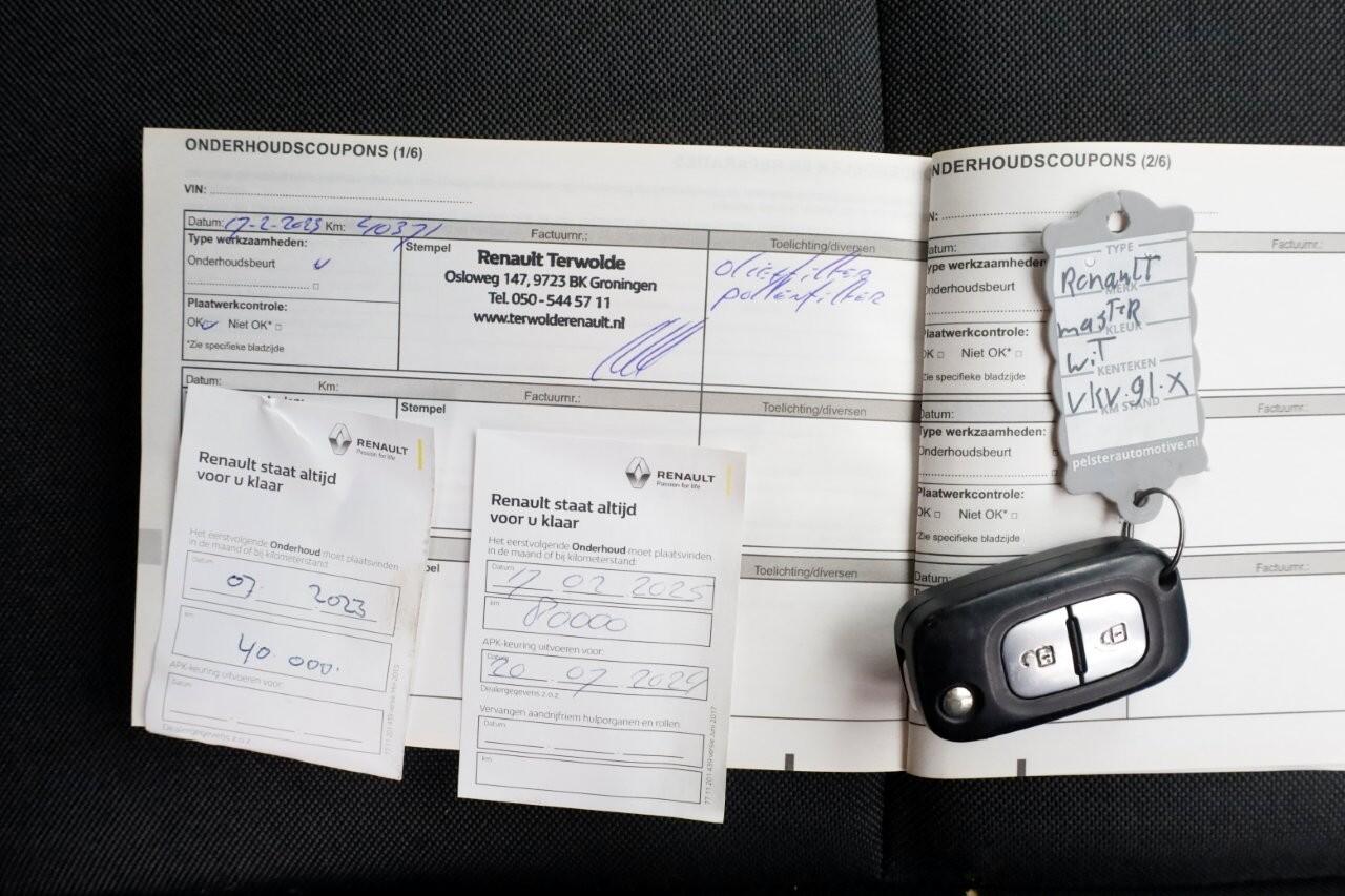 Renault MASTER T35 2.3 dCi 145pk L3H3 D.C. Dubbel Lucht Trekhaak 3500kg 07-2021