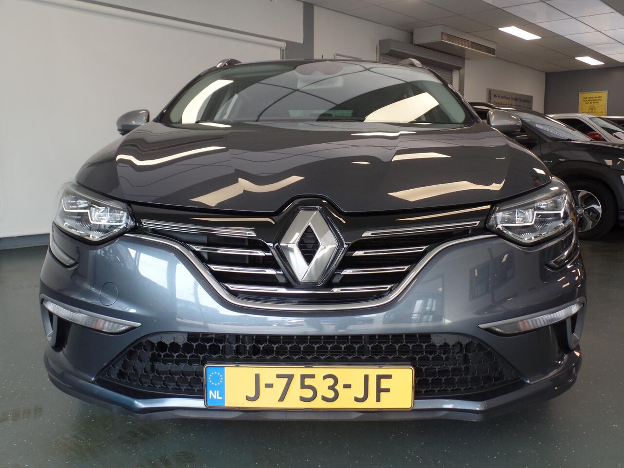Renault MEGANE Estate 1.3 TCe GT-Line Automaat, Navigatie, Clima controle, Cruise controle, Sportstoelen, Led/Xenon verlichting, Elek ramen, Lm velgen 17'', Nederlandse auto!! Bovag afleverpakket 695,-