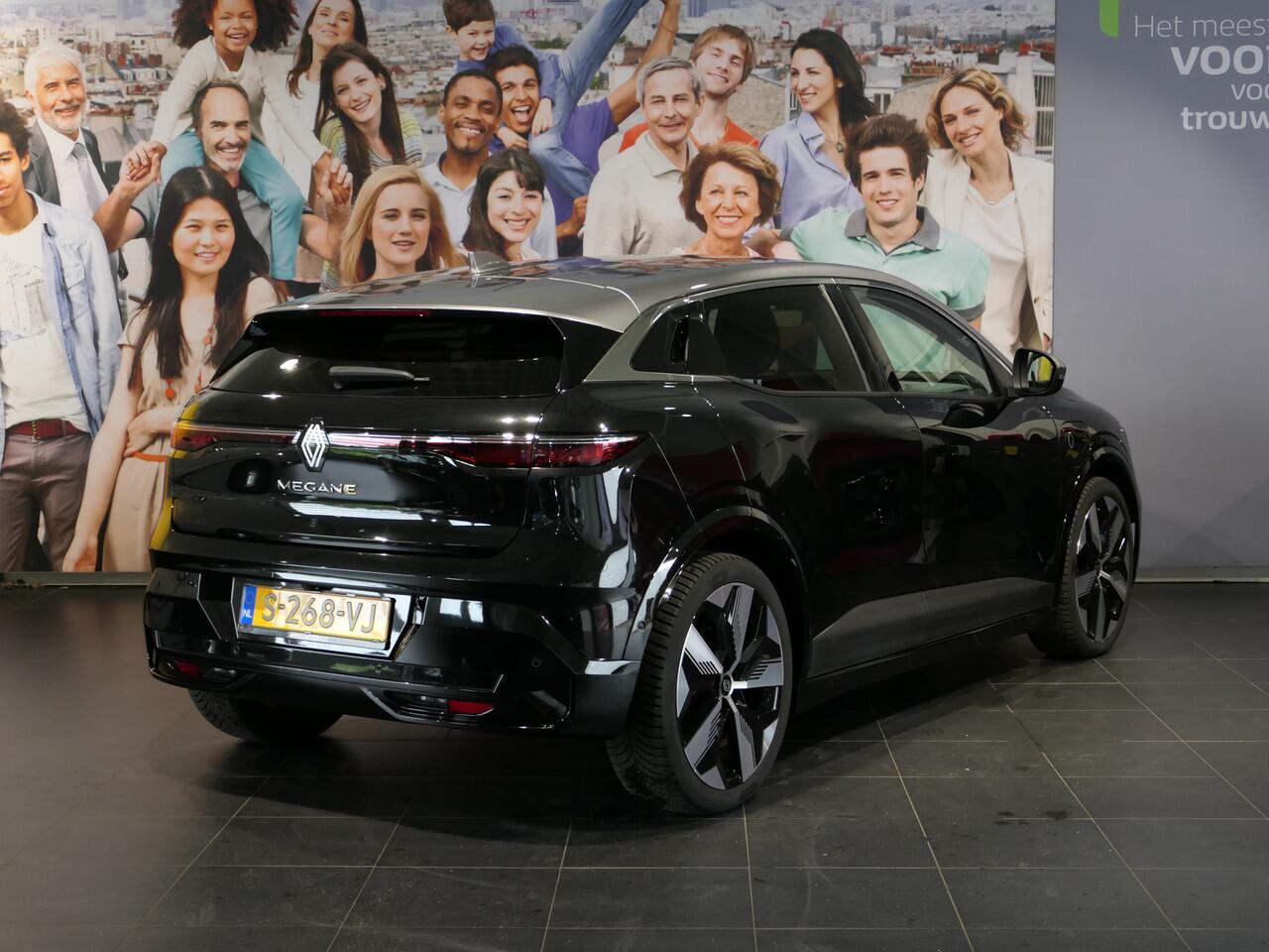 Renault MEGANE E-Tech EV60 Optimum Charge Techno * Vraag naar beschikbaarheid * - Dode hoek, adaptive cruise, uitstapwaarschuwing
