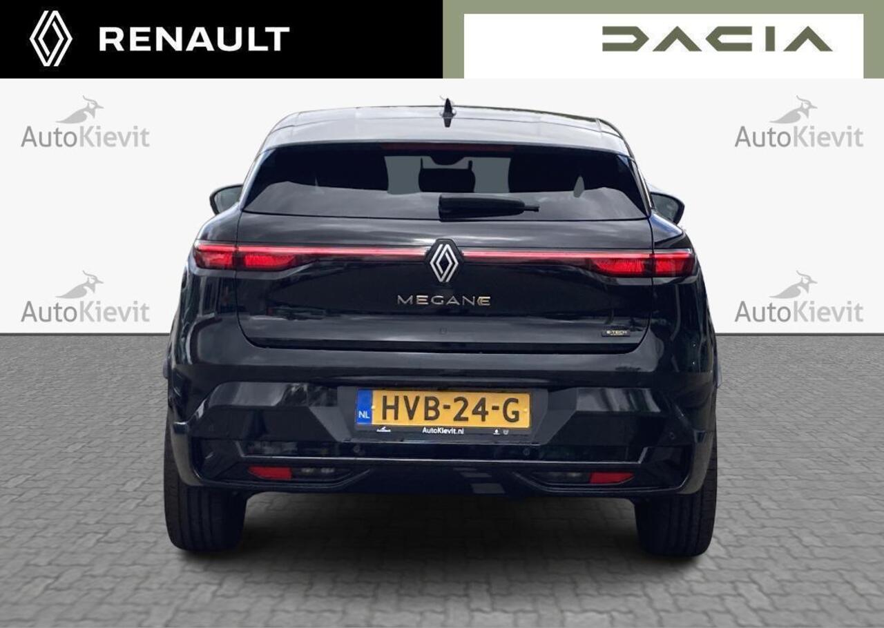 Renault MEGANE E-Tech comfort range Techno 60 kWh - Pack winter techno - Pack advanced drive assist & augmented vision - Elektrisch verwarmbaar stuurwiel
