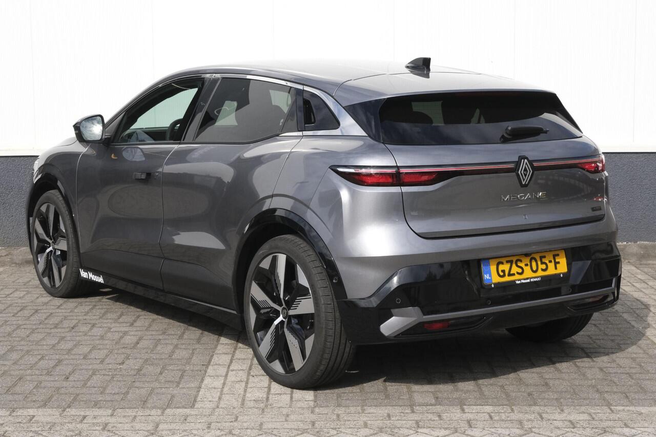 Renault MEGANE E-Tech Comfort Range Techno 60 kWh 220PK | Pack Augmented Vision & Advanced Driving Assist | Pack Winter | Adaptive Cruise Control | Apple CarPlay/Android Auto | Climate Control | Draadloze Oplader | Full LED | Keyless | Voorverwarmingsfunctie | Warmtepom