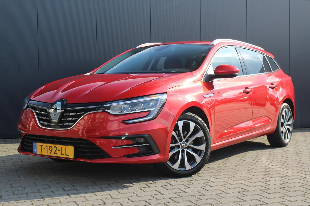 Renault MEGANE Estate 1.3 TCe 140 Techno | Incl. 12 maanden garantie | Trekhaak | Parkeersensoren | Achteruitrijcamera | Apple carplay/Android auto | Cruise control | Lichtmetalen velgen | Navigatie | Airco | Climate control | Bluetooth