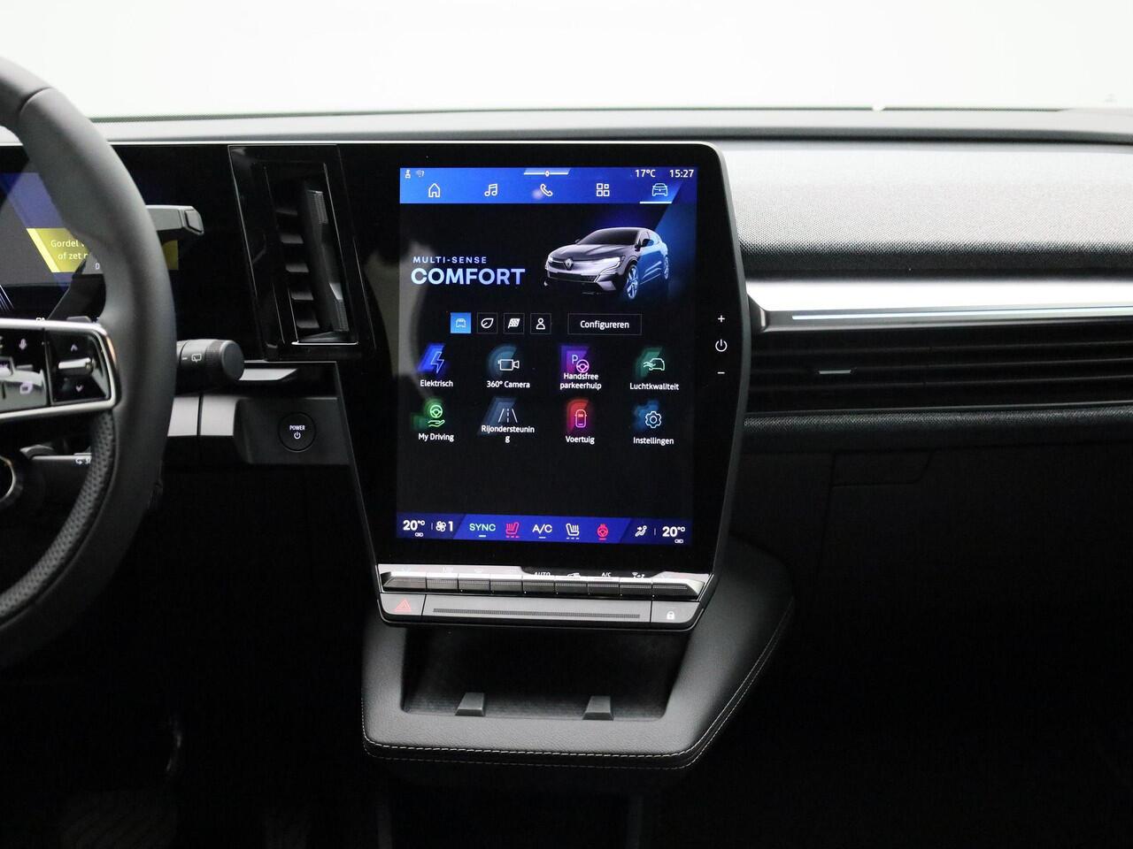 Renault MEGANE E-Tech Comfort Range Techno 60 kWh 220PK | Pack Augmented Vision & Advanced Driving Assist | Pack Winter | Harman/Kardon | Draadloze Oplader | Full LED | Keyless | Voorverwarming | Warmtepomp |