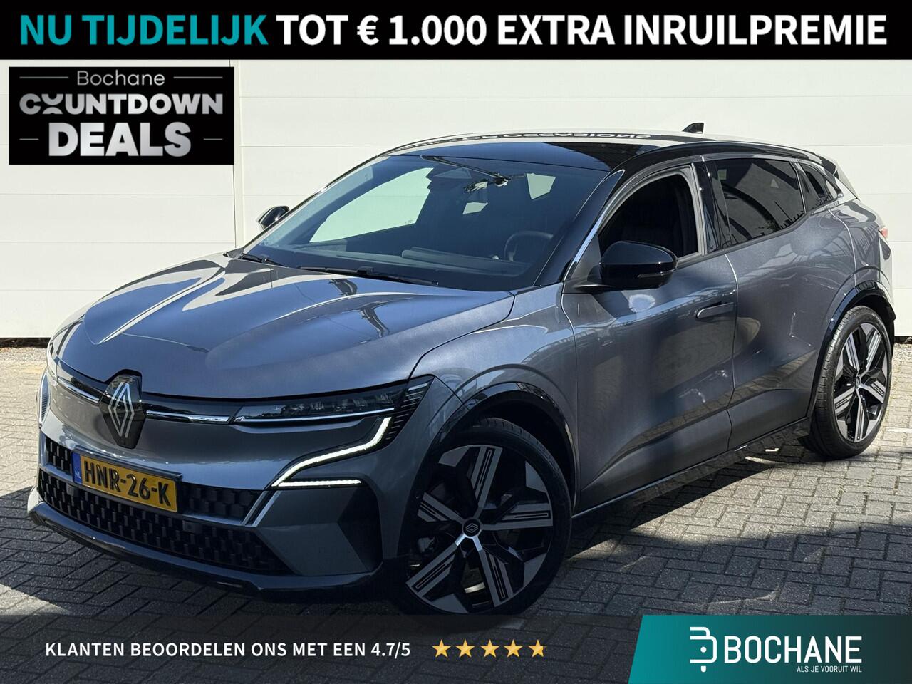 Renault MEGANE E-Tech comfort range iconic 60 kWh | Camera | Winterpack | Harman&Kardon | Leder | Digitale Binnenspiegel | Demo