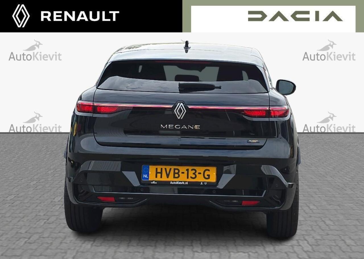 Renault MEGANE E-Tech comfort range techno 60 kWh - Pack winter techno - Pack advanced drive assist & augmented vision - Harman Kardon Premium Audio - Elektrisch verwarmbaar stuurwiel