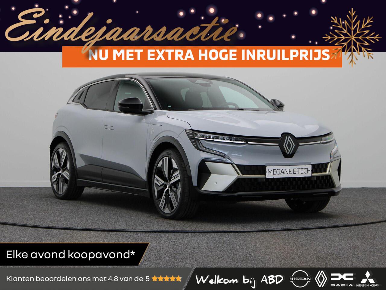 Renault MEGANE E-Tech 220pk comfort range iconic 60 kWh | Active driver assist | 360 graden camera | Smart rear view mirror |