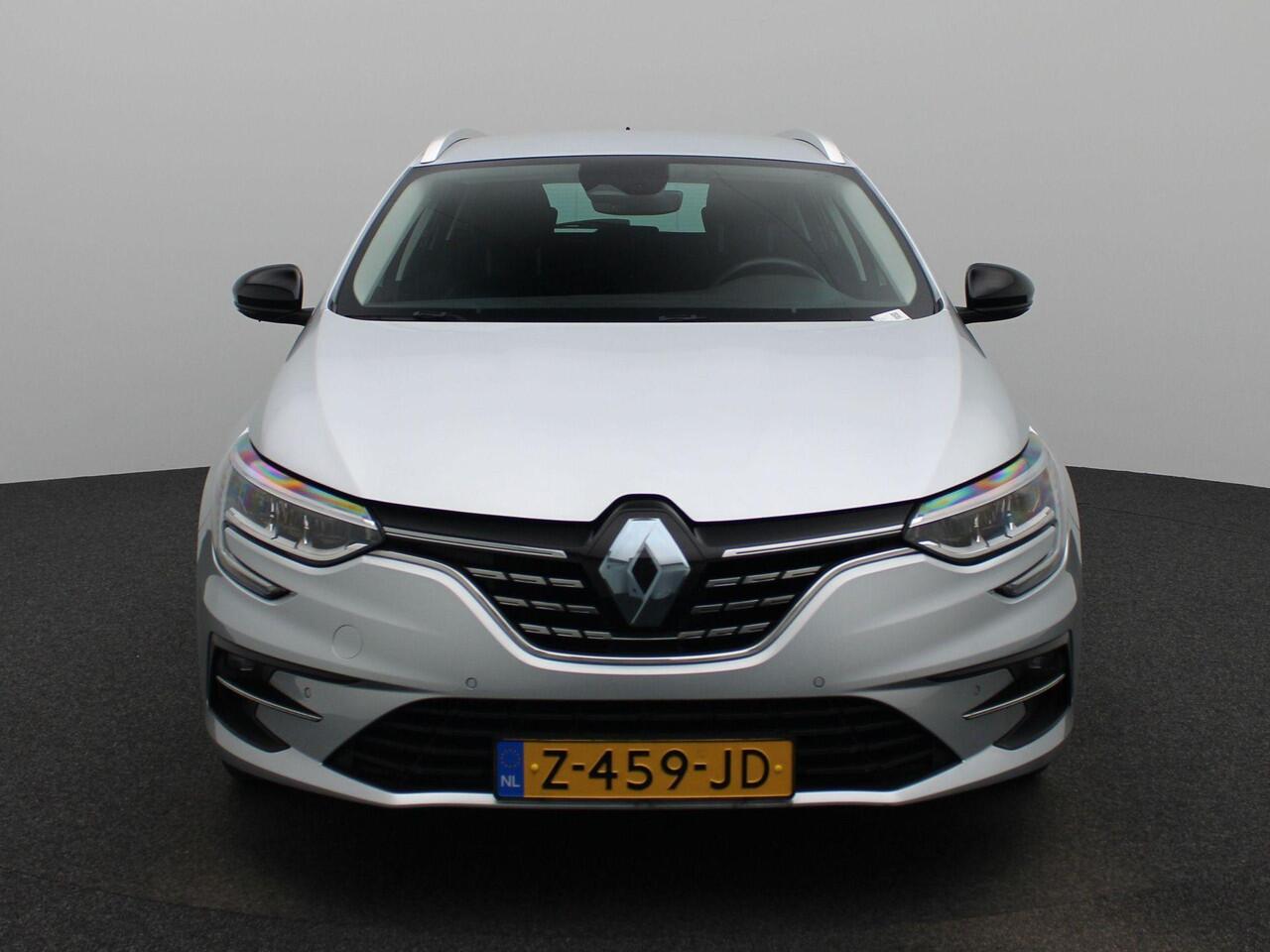 Renault MEGANE Estate 1.3 TCe 140 Techno | Stoel- & Stuurwielverwarming | 9,3" Full-Map Navigatie | Camera | PDC Voor + Achter | Climate Control | LED Pure Vision | Keyless | 17" LMV | Privacy Glass | Apple Carplay & Android Auto