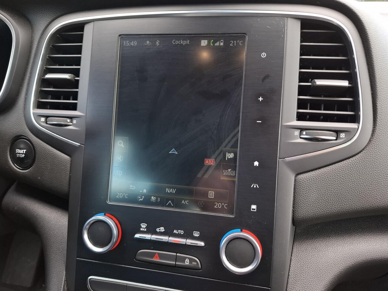 Renault MEGANE Estate 1.3 TCe Bose 1e EIGENAAR CAMERA HALF LEER PARK ASSIST LED NAVI CRUISE ECC TREKHAAK