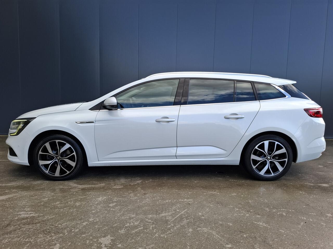 Renault MEGANE Estate 1.3 TCe Bose 1e EIGENAAR CAMERA HALF LEER PARK ASSIST LED NAVI CRUISE ECC TREKHAAK