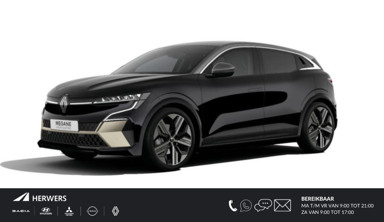 Renault MEGANE E-Tech comfort range iconic 60 kWh / voorraad actie infomeer naar de voorwaarden en beschikbaarheid