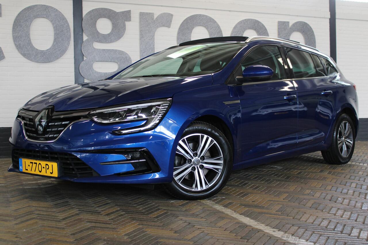 Renault MEGANE Estate 1.3 TCe Intens | Incl. 12 maanden garantie | Adaptieve cruise control | Apple carplay/Android auto | Schuif/kantel dak | Parkeercamera | Climate control | DAB radio | BOSE audio |
