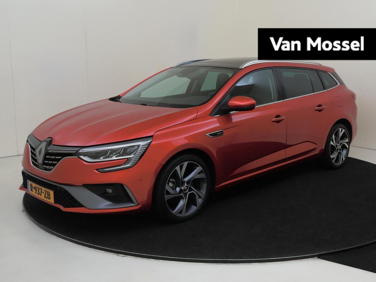 Renault MEGANE Estate 1.6 E-Tech Plug-In Hybrid 160 R.S. Line | AUTOMAAT |Panoramisch schuifkanteldak |Cruise & Climate Control |PDC voor & achter |Trekhaak |Bose Audio
