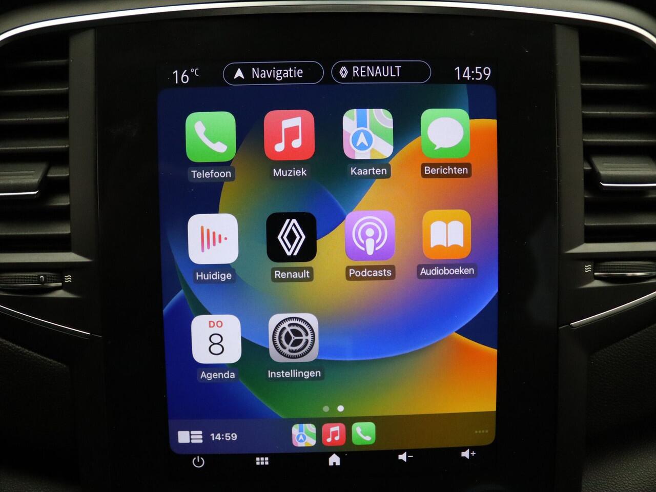 Renault MEGANE Estate TCe 140pk Techno EDC/AUTOMAAT Camera | Cruise | Navi | Stoel-/stuurverwarming