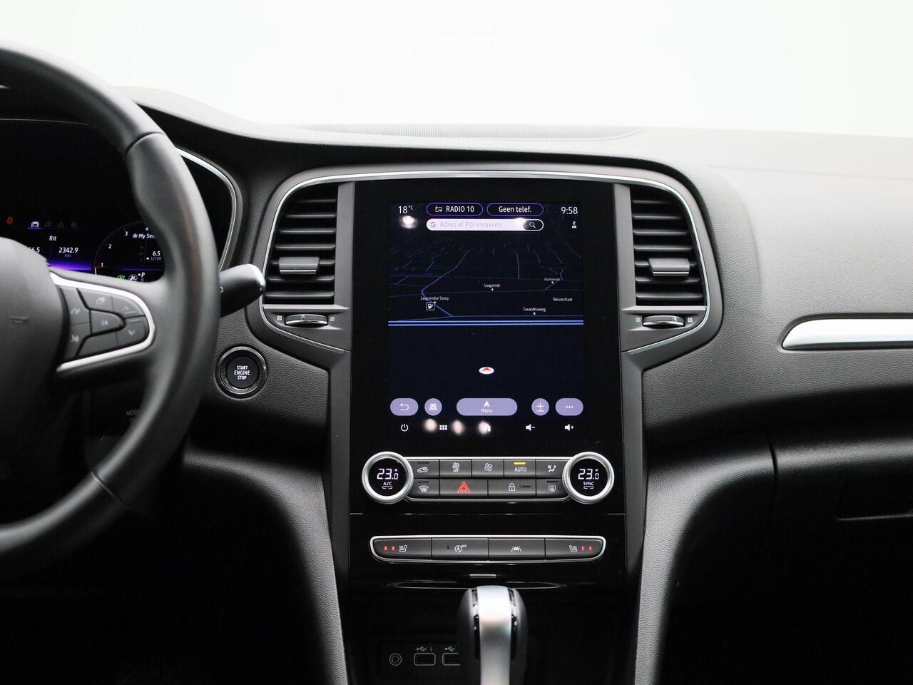 Renault MEGANE Estate 1.3 TCe 140PK Techno | Navigatie | Apple Carplay | Stoel + Stuurverwarming | Parkeersensoren & Camera | Climate Control | Virtual Cockpit | Adaptive Onderstel |