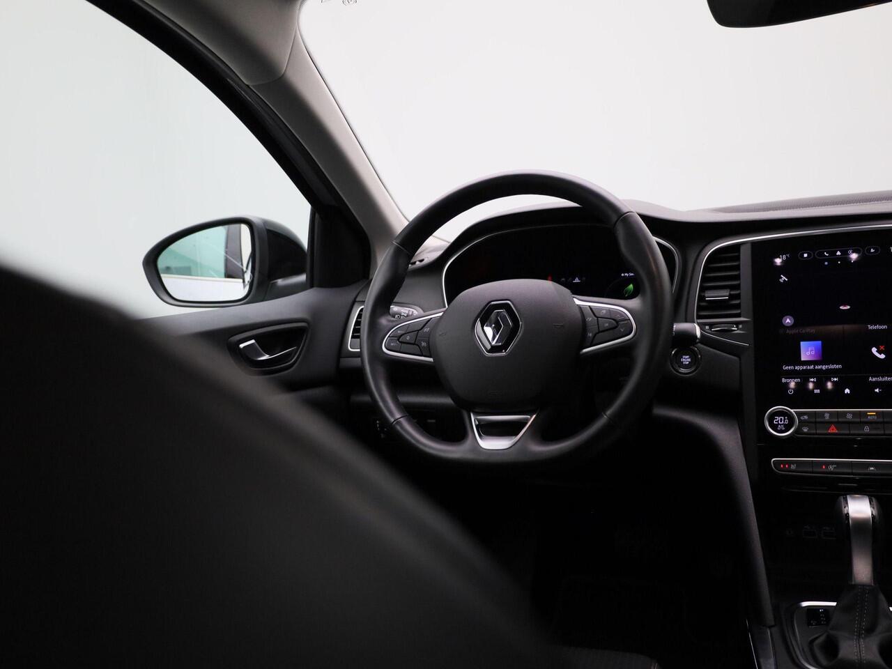 Renault MEGANE Estate 1.3 TCe 140 Techno | Stoel- & Stuurwielverwarming | 9,3" Full-Map Navigatie | Camera | PDC Voor + Achter | Climate Control | LED Pure Vision | Keyless | 17" LMV | Privacy Glass | Apple Carplay & Android Auto