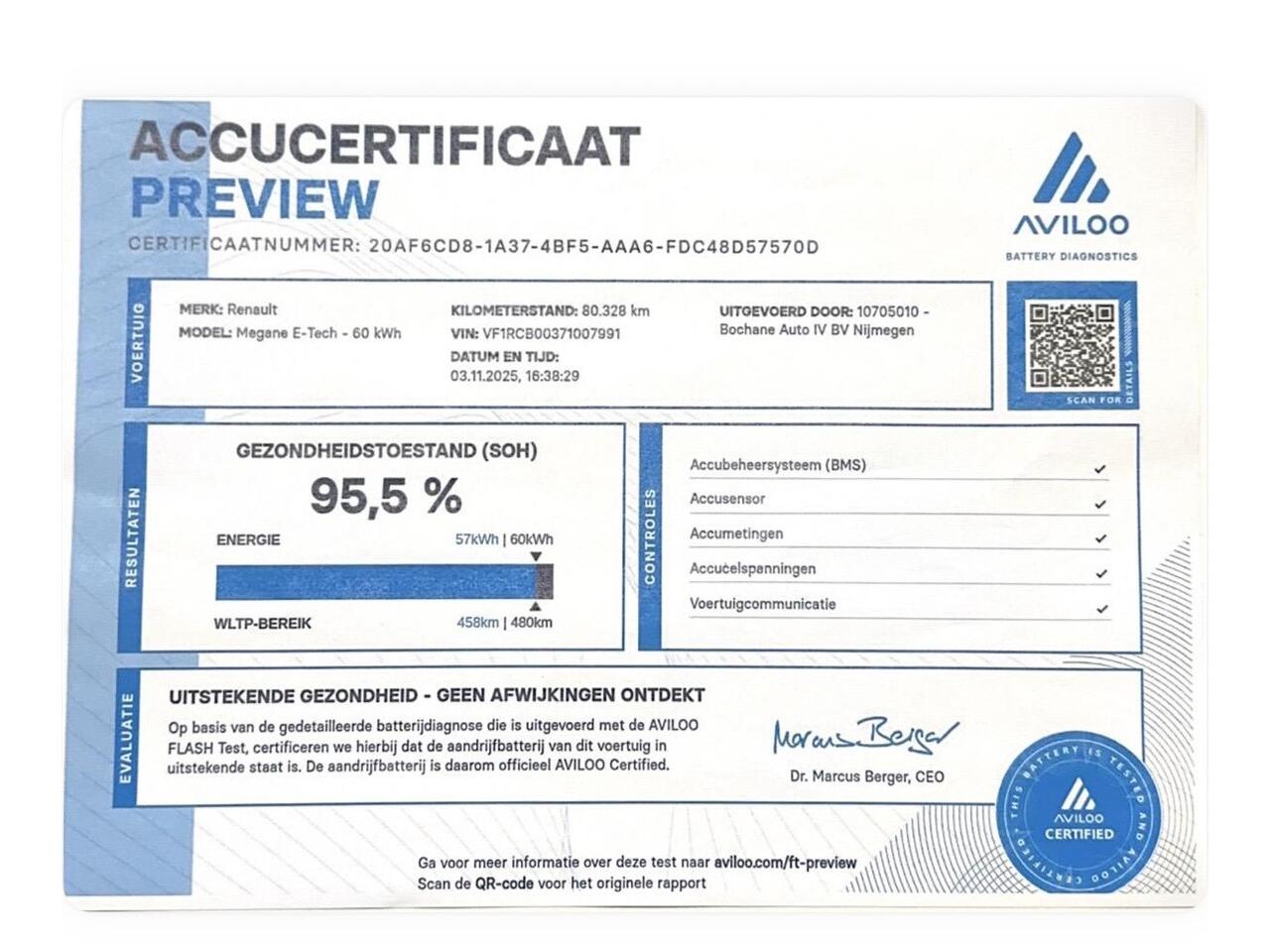 Renault MEGANE E-Tech EV60 Optimum Charge Evolution | Navigatie | Camera | Stoel + stuurverwarming |