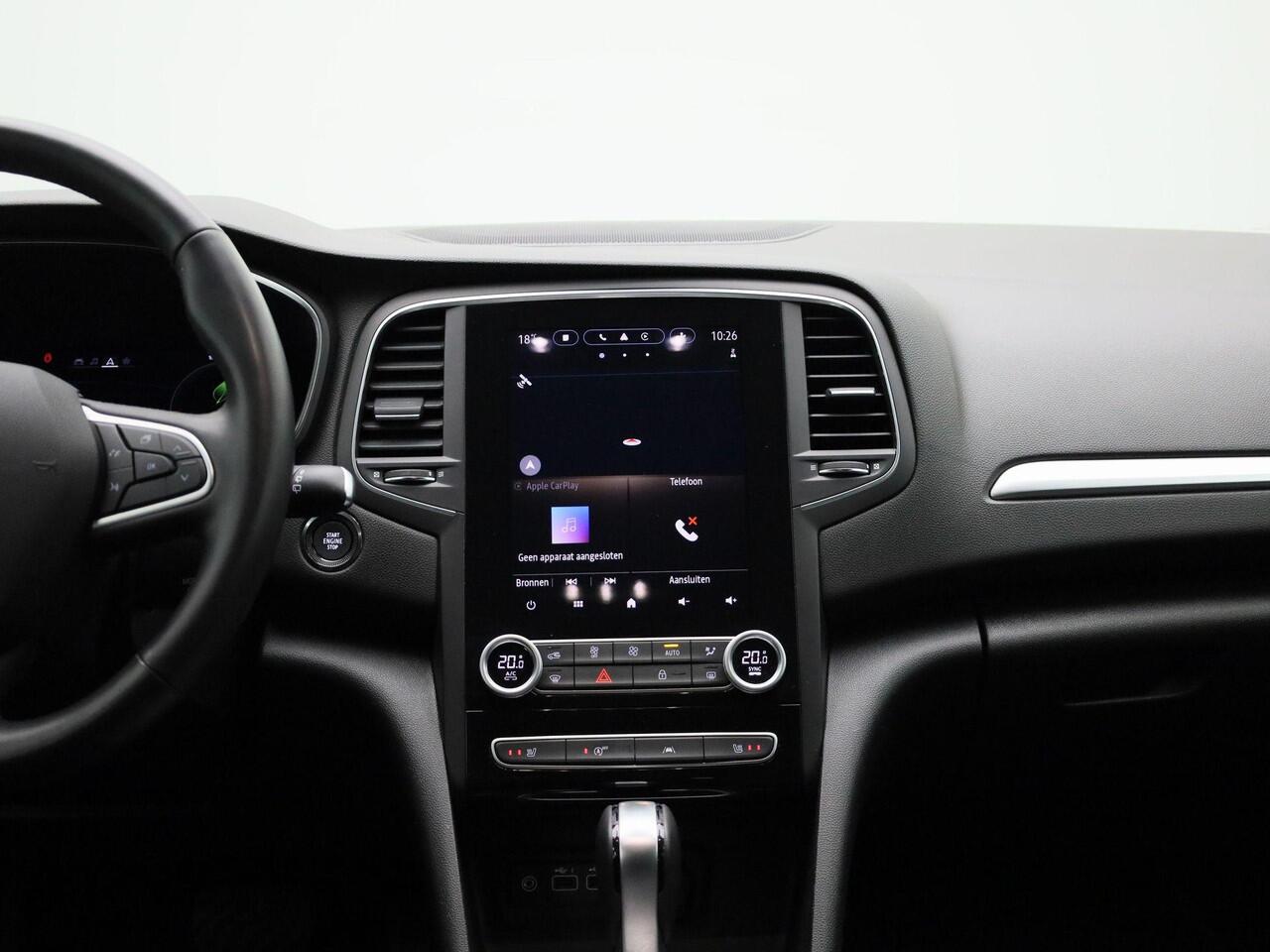 Renault MEGANE Estate 1.3 TCe 140 Techno | Stoel- & Stuurwielverwarming | 9,3" Full-Map Navigatie | Camera | PDC Voor + Achter | Climate Control | LED Pure Vision | Keyless | 17" LMV | Privacy Glass | Apple Carplay & Android Auto