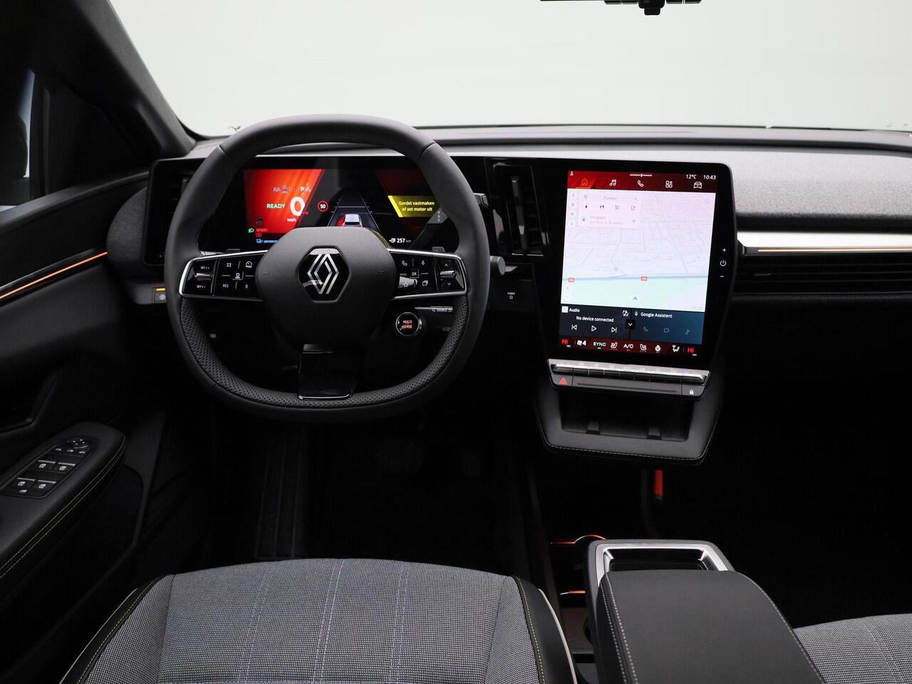 Renault MEGANE E-Tech comfort range techno 60 kWh | Pack Augmented Vision & Advanced Driving Assist | Pack Winter | Harman Kardon Audio | 20" LMV 'Soren' | Draadloze Smartphonelader | LED Pure Vision | Android Automotive | Keyless | Adaptieve Cruise Control