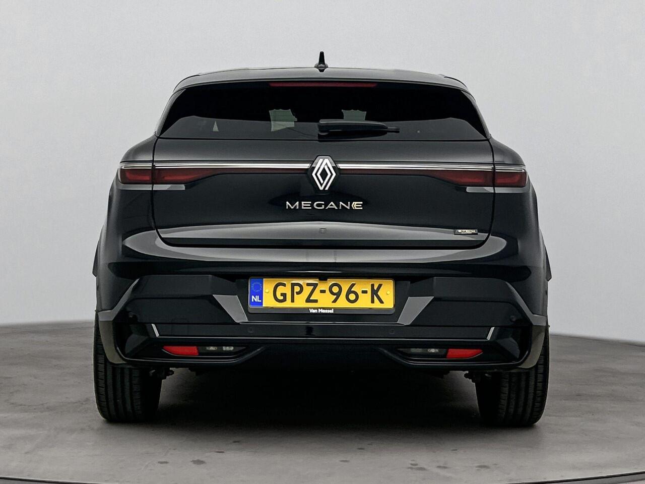 Renault MEGANE E-Tech comfort range techno 220Pk 60 kWh | Navigatie via Google | Apple & Android Carplay | Parkeersensoren Voor & Achter | 360 Camera | Stoel & Stuurverwarming | Adaptieve Cruise Control | Harman Kardon Geluidsysteem |