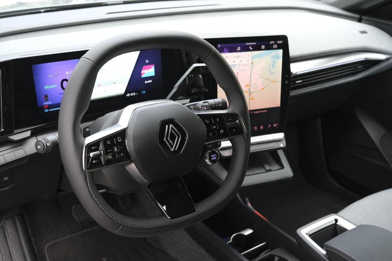 Renault MEGANE E-Tech Comfort Range Techno 60 kWh 220PK | Google Navigatie | Stoel- en Stuurverwarming | Adaptieve Cruise Control | 20'' Inch Lichtmetalen Velgen | Apple CarPlay & Android Auto
