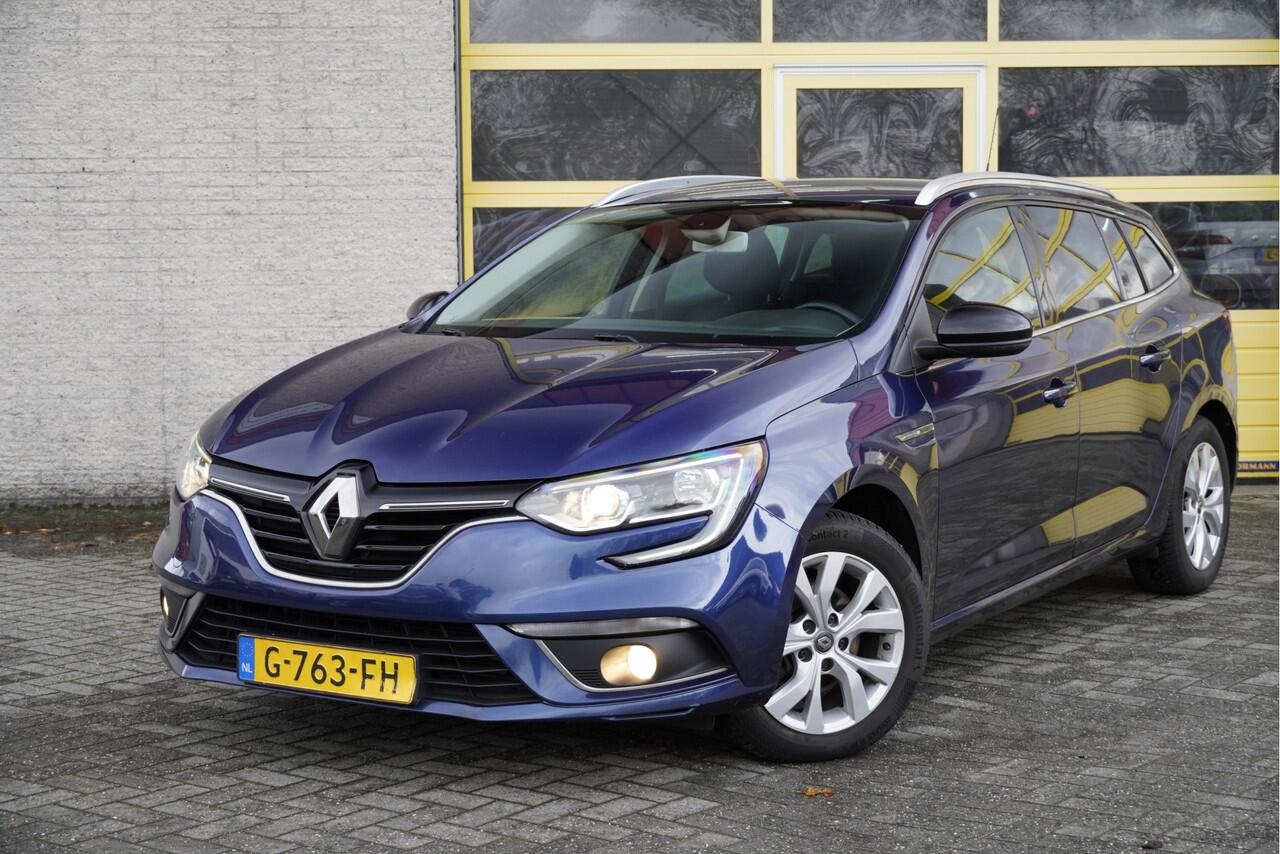 Renault MEGANE Estate 1.5 Blue dCi Limited BJ2019 Lmv 16" | Led | Pdc | Navi | Keyless entry | App-Connect | Climate control | Cruise control | Extra getint glas