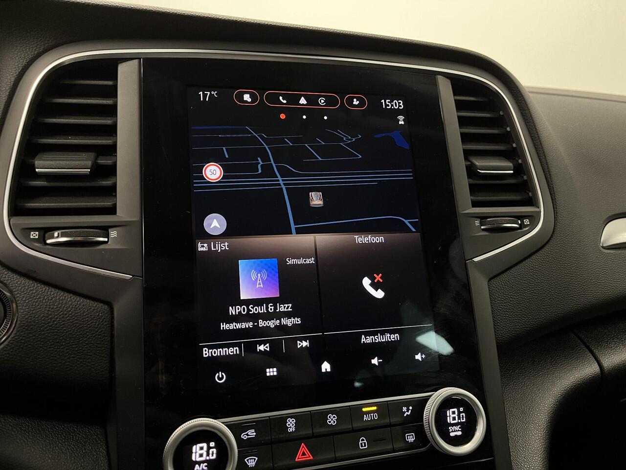 Renault MEGANE Estate 1.3 TCe 140 EDC Techno | Trekhaak 1700 kg geremd | All-season banden | Dodehoek Detectie | Camera | Carplay