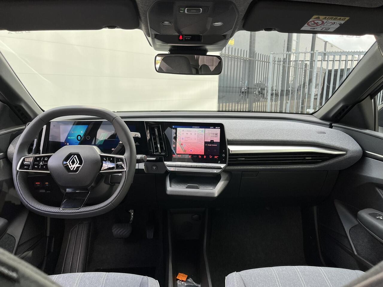 Renault MEGANE E-Tech comfort range Evolution 60 kWh | Google Navigatie | Verwambare voorstoelen en stuurwiel |