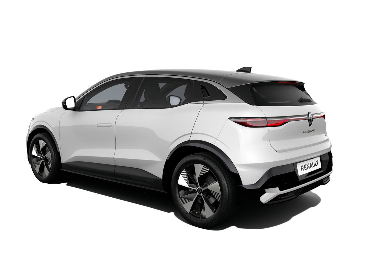 Renault MEGANE E-Tech Evolution | 12" openR Link met navigatie, Google integratie en Arkamis auditorium met 6 speakers | 18" lichtmetalen wielen 'Olston' | Achteruitrijcamera