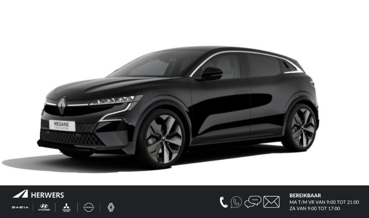 Renault MEGANE E-Tech comfort range techno 60 kWh / voorraad actie infomeer naar de voorwaarden en beschikbaarheid