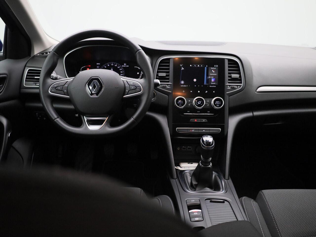 Renault MEGANE Estate 1.3 TCe 140 PK Equilibre Navigatie | Climate Control | Cruise Control | Parkeersensoren Voor en Achter | Apple Carplay & Android Auto