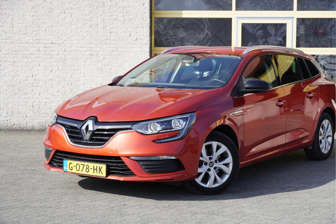 Renault MEGANE Estate 1.5 Blue dCi Limited BJ2019 Lmv 16" | Led | Pdc | Navi | Keyless entry | Trekhaak | Climate control | Cruise control | Extra getint glas