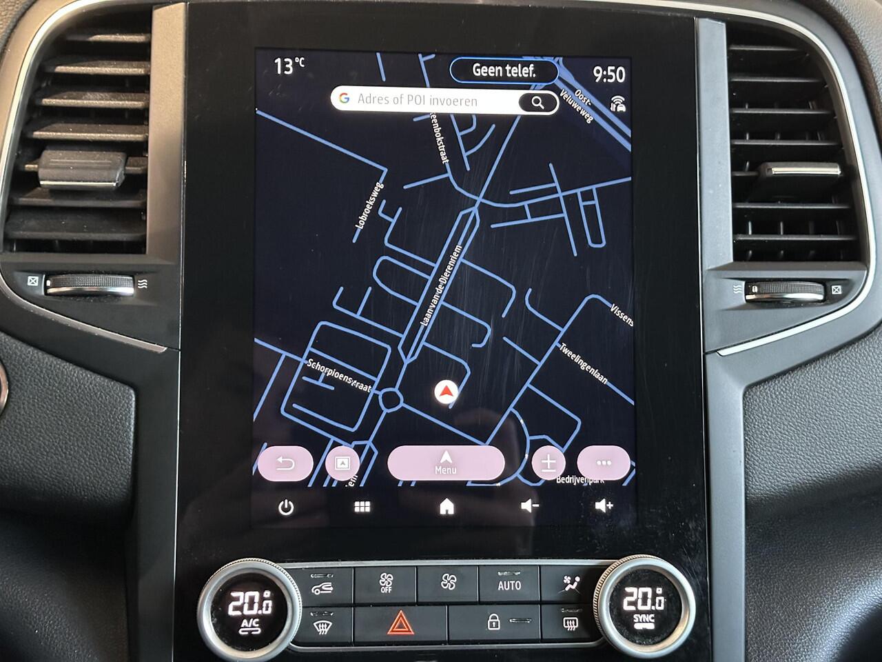 Renault MEGANE Estate 1.3 TCe 140 Techno AUTOMAAT | TREKHAAK | NAVIGATIE | PARKEERSENSOREN RONDOM | ACHTERUITRIJCAMERA | APPLE CARPLAY/ANDROID AUTO