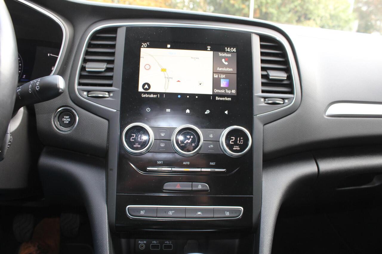 Renault MEGANE Estate 1.3 TCe Intens 140 pk Navigatie, Cruise control, stoel/stuur verw., Clima,17LMV