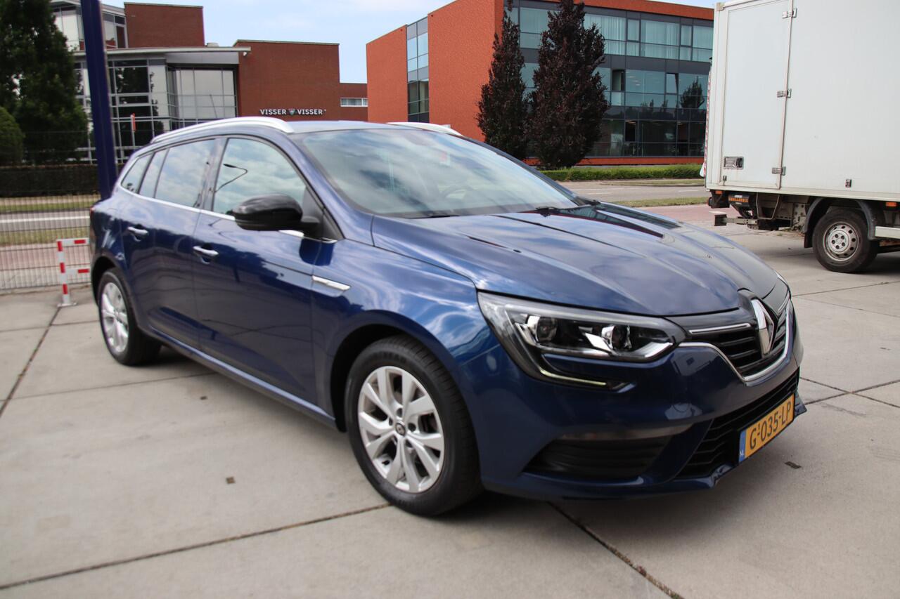Renault MEGANE Estate 1.3 TCe Limited Clima, Carplay, Cruise, 1e eig, NL auto Aanbieding!