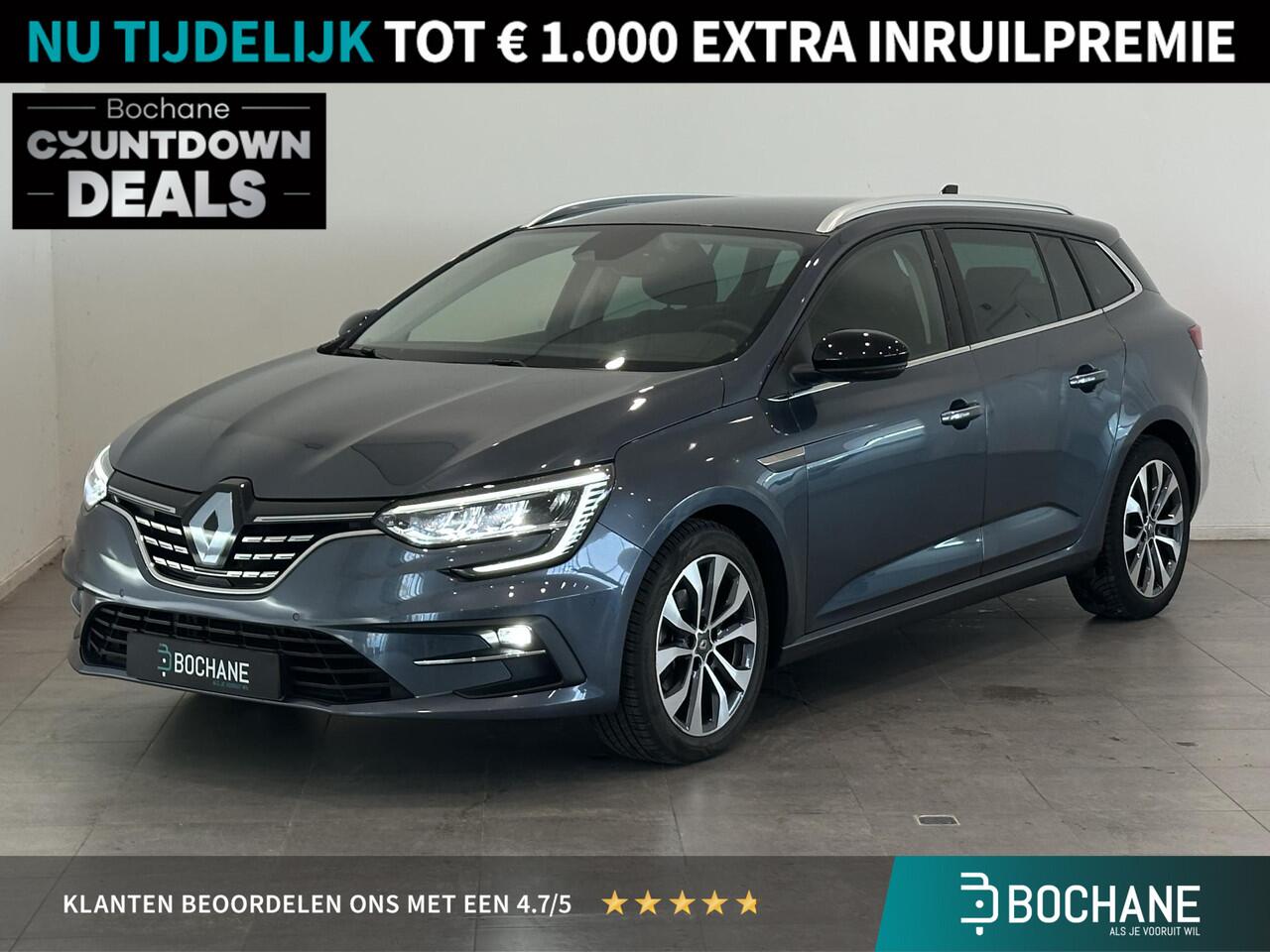 Renault MEGANE Estate 1.3 TCe 140 EDC Techno | Trekhaak 1.700 KG | All season banden | Dodehoek Detectie