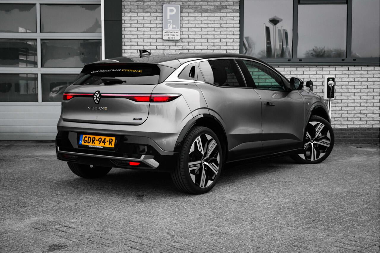 Renault MEGANE E-Tech EV60 Optimum Charge Iconic | lederen bekleding | Harman Kardon audio | elektrisch stoelverstelling | 16 % bijtelling over 30K > 60 mnd af nieuw | | incl. Bovag rijklaarpakket met 12 maanden garantie |