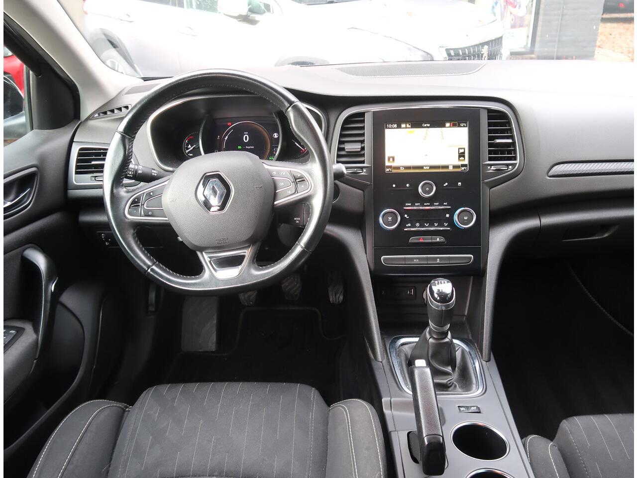 Renault MEGANE Estate 1.3 TCe Limited 115 Pk Benzine * Navigatie * Trekhaak * Vierseizoenenbanden * Climate & Cruise Control * Keyless Entry & Start * Vingerhoets; Vierde Generatie Eersteklas Service !