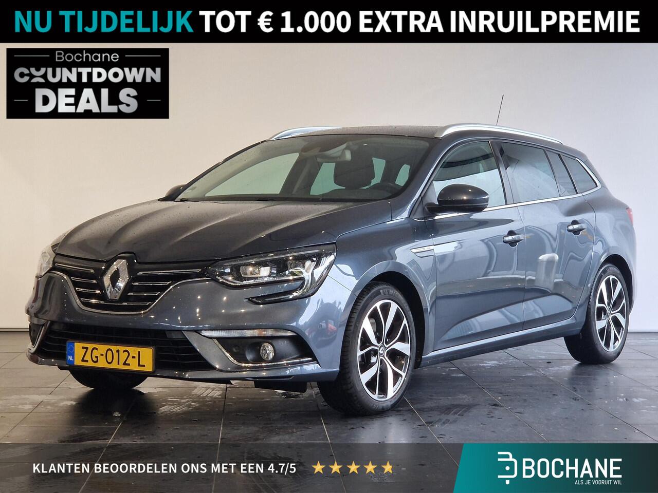 Renault MEGANE Estate 1.3 TCe 160 Bose | NAVIGATIE | ADAPTIVE CRUISE CONTROL | ACHTERUITRIJCAMERA | PARKEERSENSOREN RONDOM