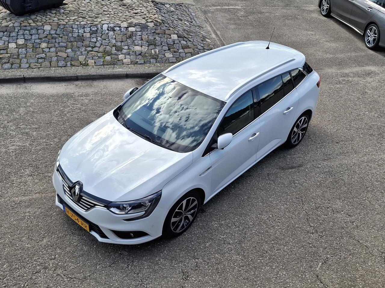 Renault MEGANE Estate 1.3 TCe Bose 1e EIGENAAR CAMERA HALF LEER PARK ASSIST LED NAVI CRUISE ECC TREKHAAK